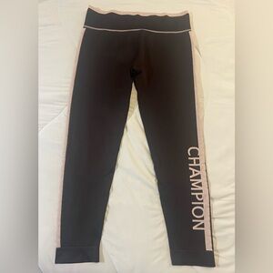 Champion women’s XL black mid rise legging